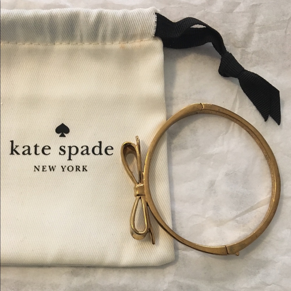 Kate Spade Love Bow Bangle Bracelet - Picture 3 of 10